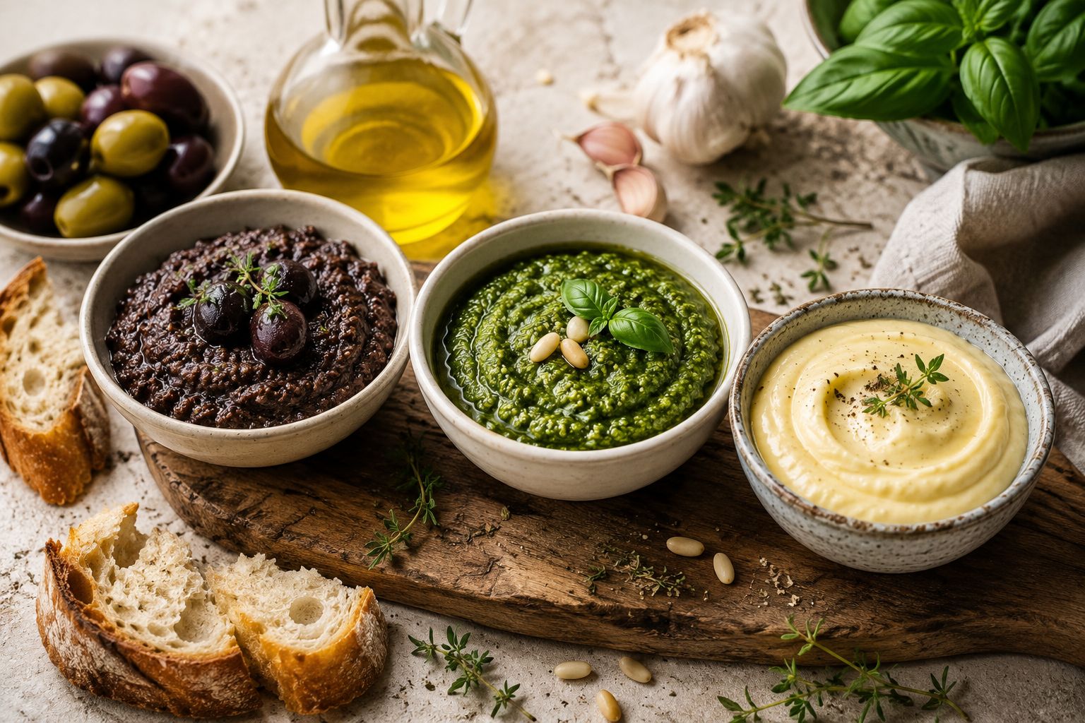 Tapenade, Pistou, and Aïoli: Three Provençal Sauces That Fix a Plain Summer Table 5 sauce 1