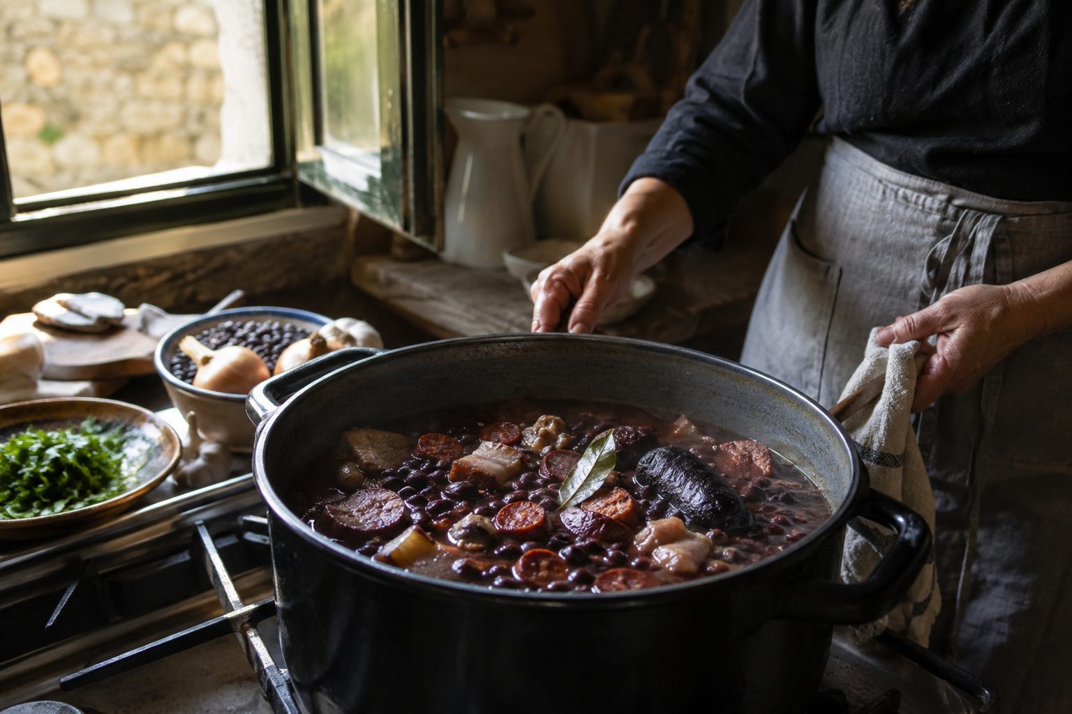 How to Make Spanish Alubias de Tolosa: The Black Beans Basques Treat Like a Sacrament 4 Alubias 4