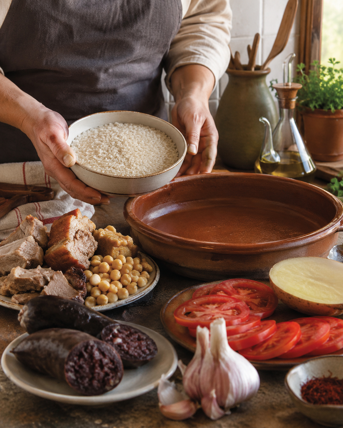 Spain Bakes Rice in the Oven and Calls It Monday: Arroz al Horno From Leftovers 4 Arroz 1