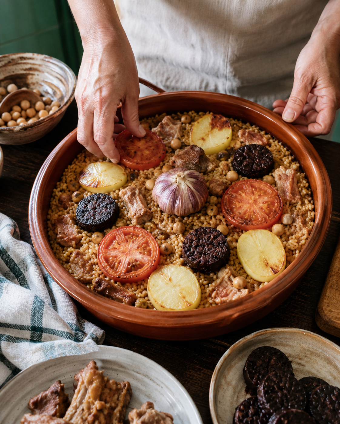 Spain Bakes Rice in the Oven and Calls It Monday: Arroz al Horno From Leftovers 1 Arroz 2
