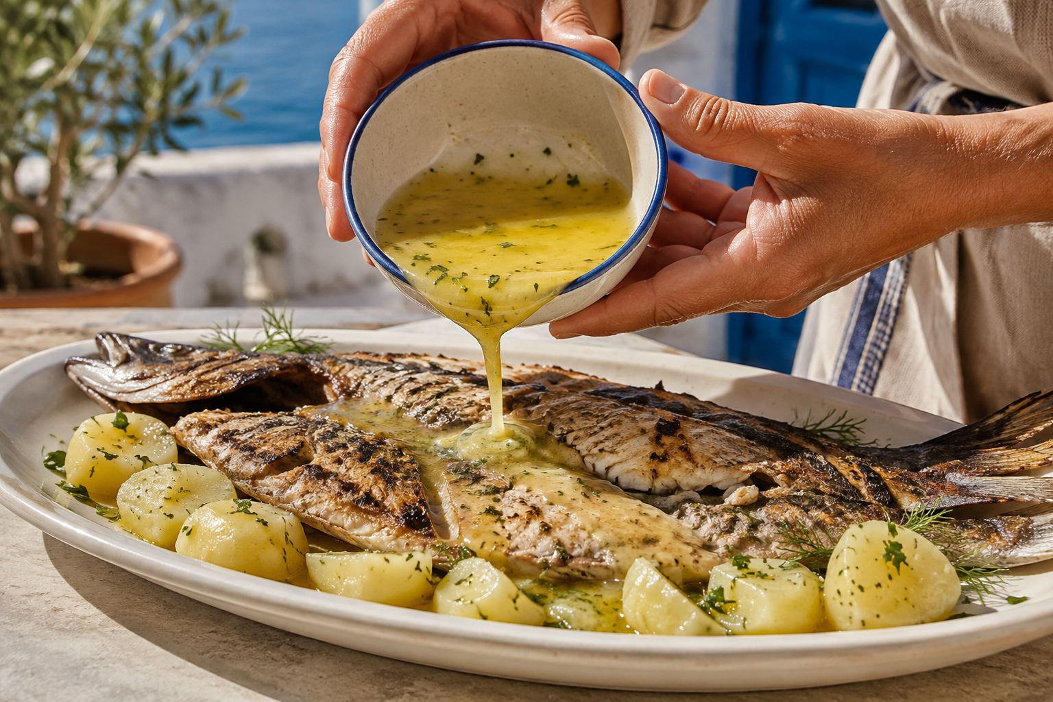 The Greek Sauce Grandmothers Whisk in Five Minutes That Fixes Every Grilled Thing 2 Ladolemono 2