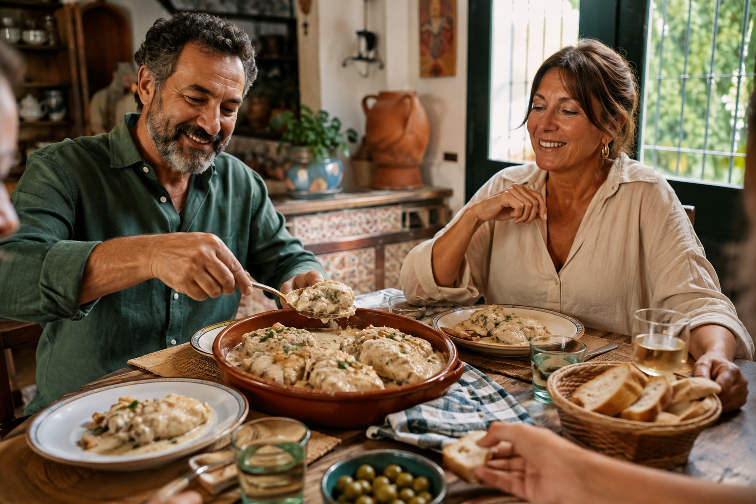 How to Make Pollo en Pepitoria: The Almond-Saffron Chicken Spanish Royalty Ate 2 Pepitoria 7