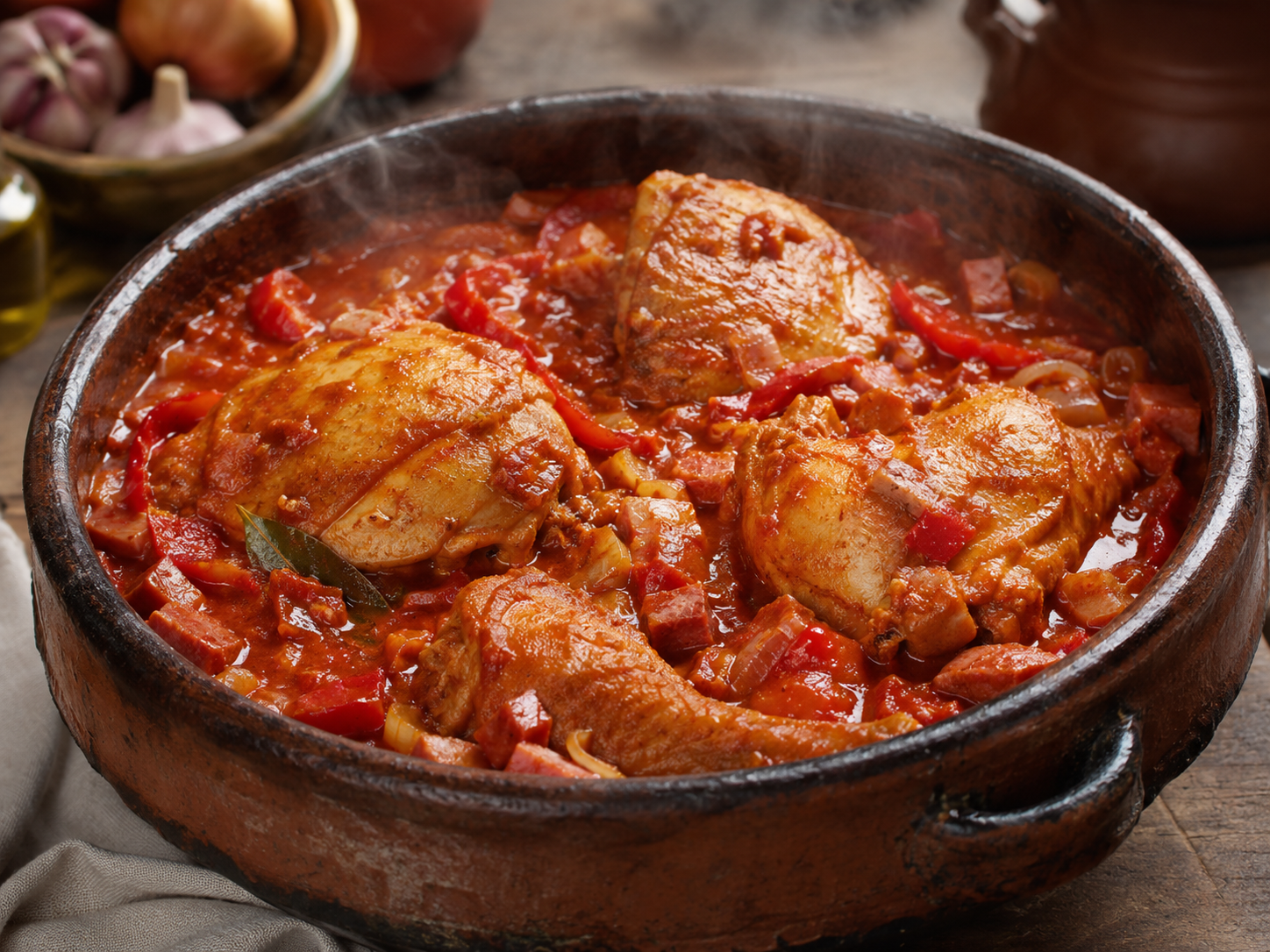 How to Make Pollo al Chilindrón: The Aragón Spanish Chicken That Turns Peppers Into a Sauce 6 Pollo al Chilindron 3
