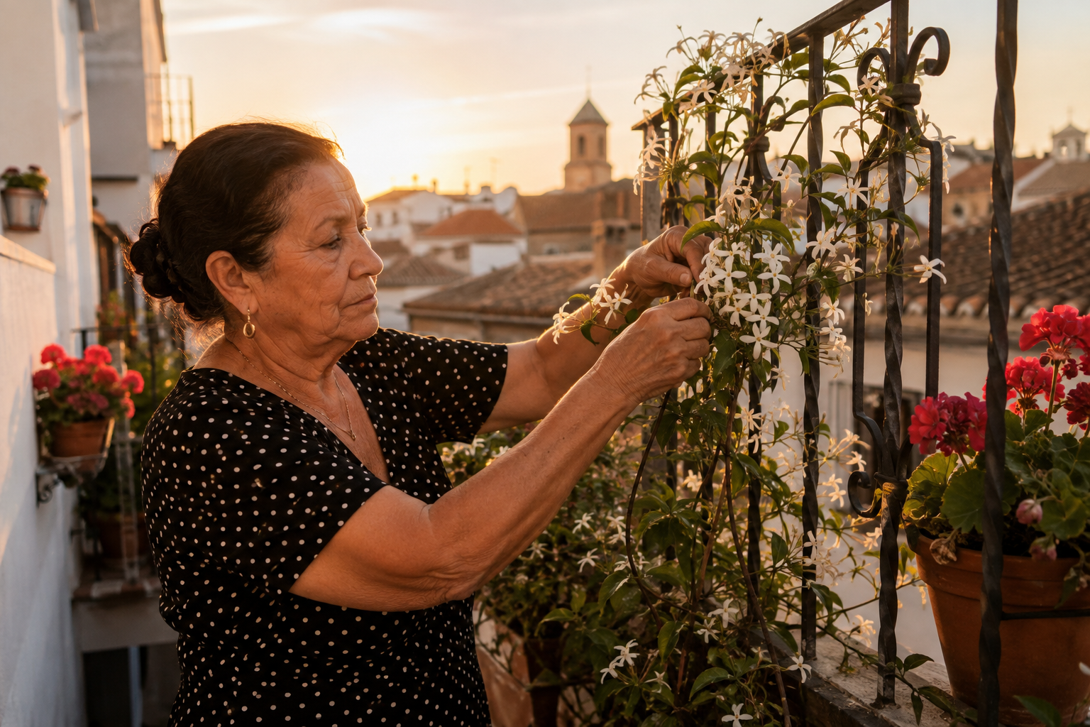 Every Spanish Balcony Grows the Same Five Plants: The Geranium Code of the Abuelas 2 abuelas 3
