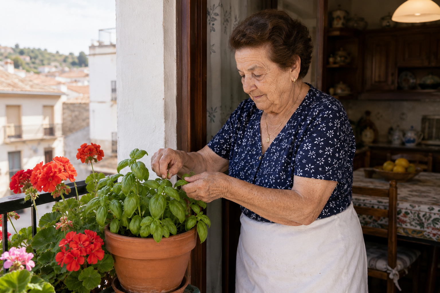 Every Spanish Balcony Grows the Same Five Plants: The Geranium Code of the Abuelas 3 abuelas 4