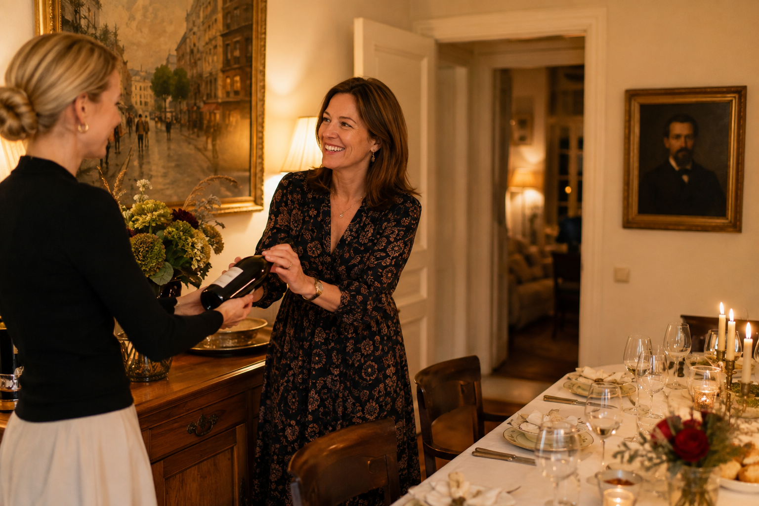 9 Gift Rules for a European Dinner Invitation: Wine Is a Test and Chrysanthemums Mean a Funeral 2 gift rules 2