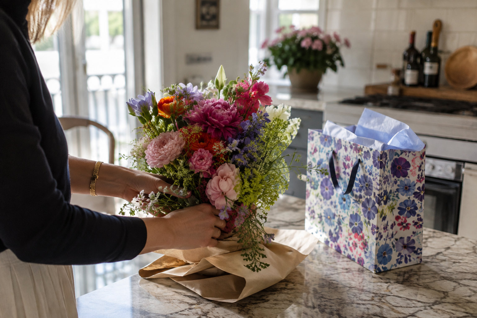9 Gift Rules for a European Dinner Invitation: Wine Is a Test and Chrysanthemums Mean a Funeral 7 gift rules 7