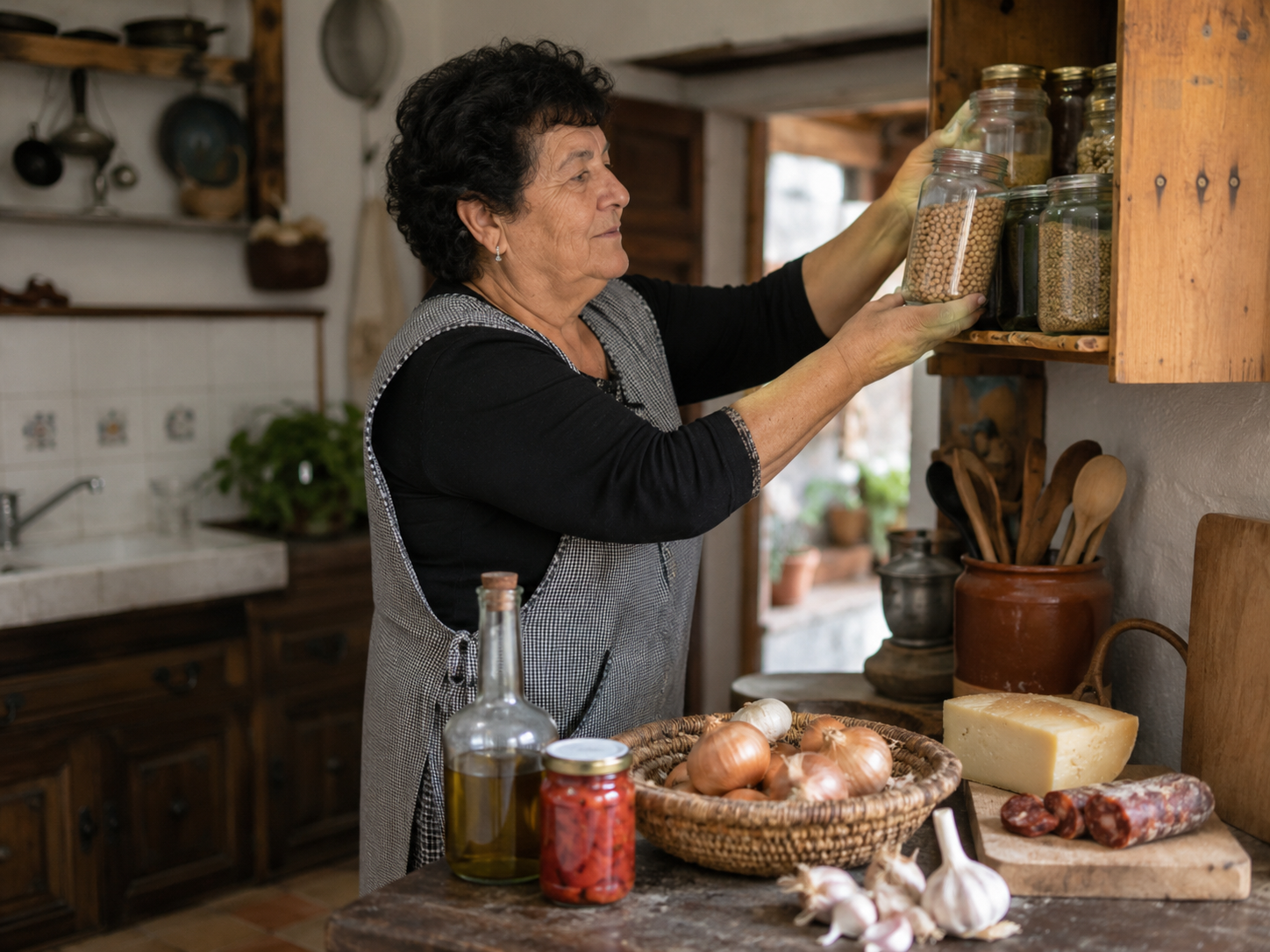 I Kept a Spanish Grandmother's Cupboard for a Month: Beans, Tins, Olive Oil, Zero Waste 3 grandmother 2