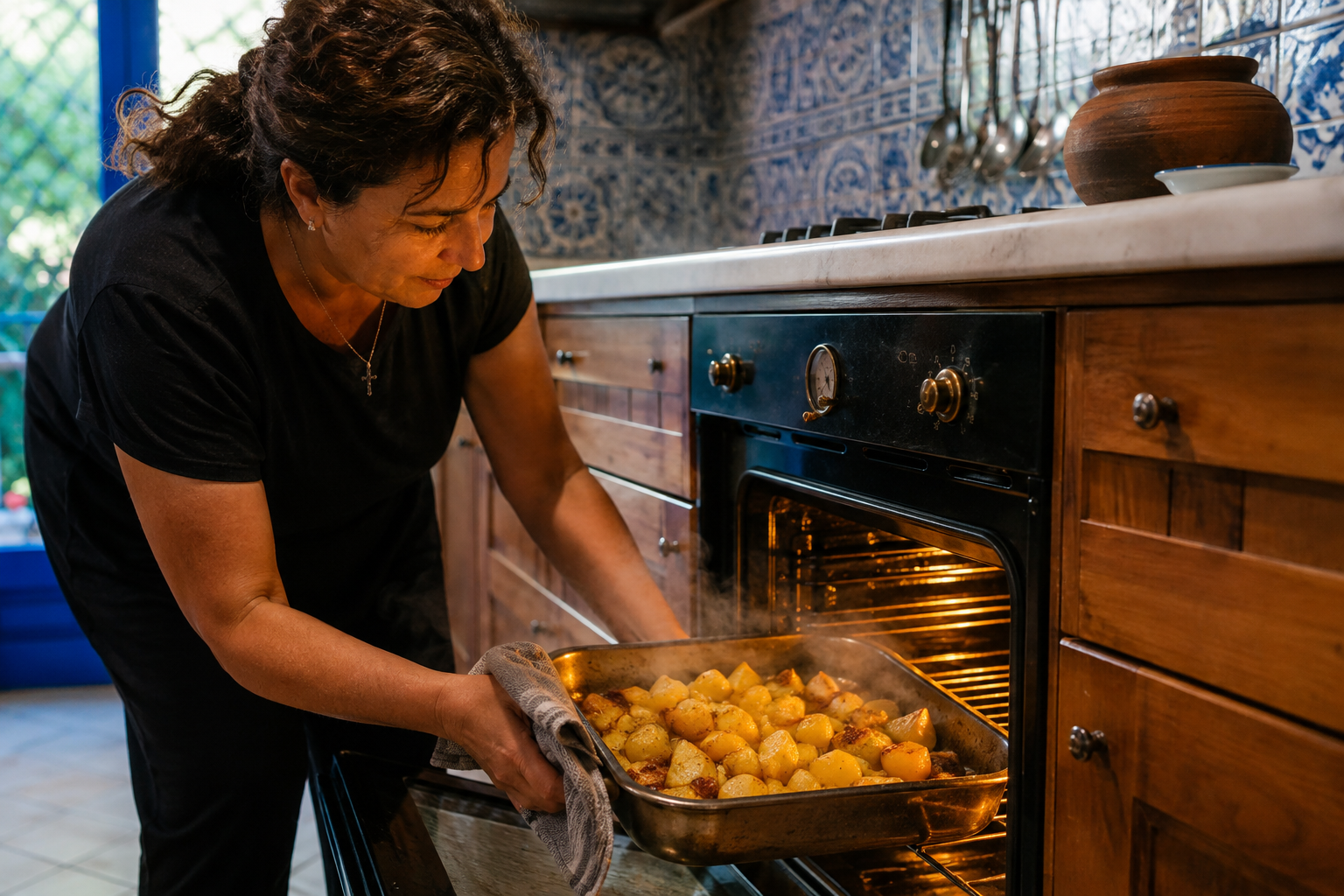 Greek Lemon Potatoes Use Four Ingredients and One Trick: The Roast That Outshines the Main 5 greek lemon potatoes 4
