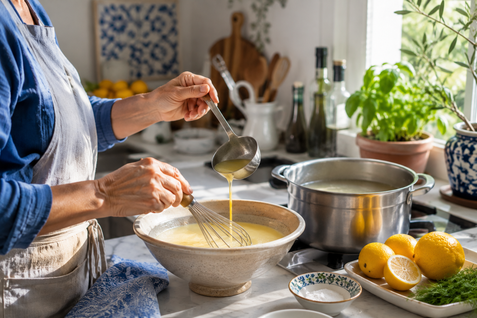 The Greek Sauce Grandmothers Whisk in Five Minutes That Fixes Every Grilled Thing 1 greek sauce