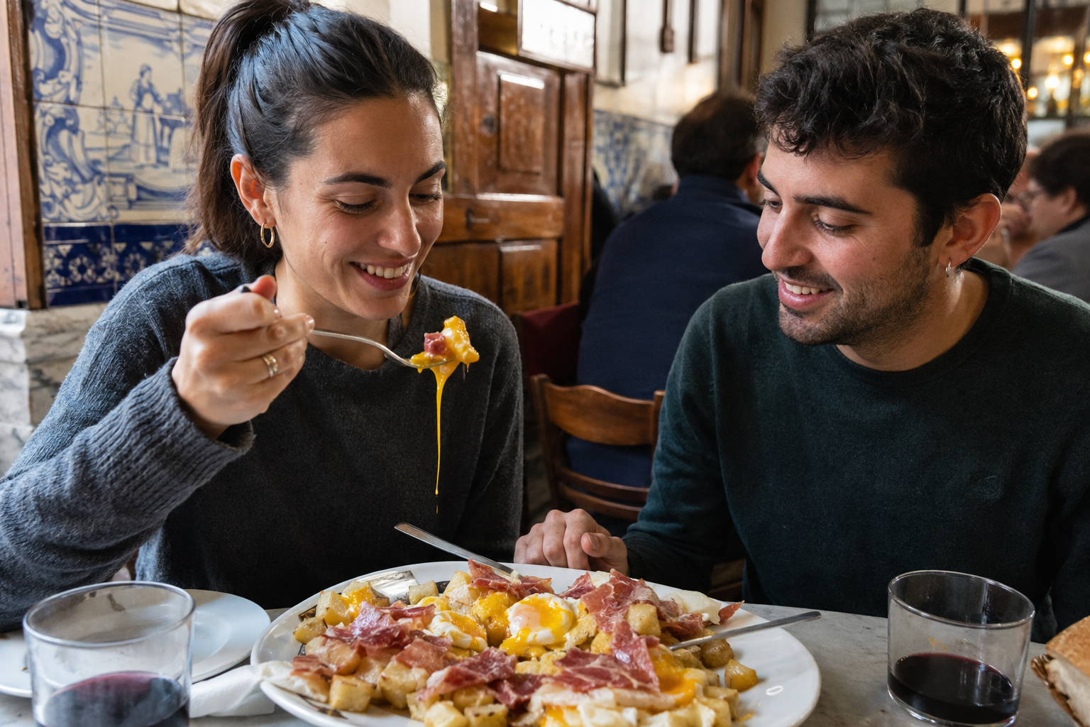 Huevos Rotos Is Madrid on a Plate: Broken Eggs, Fried Potatoes, and Zero Technique Required 4 huevos rotos 2