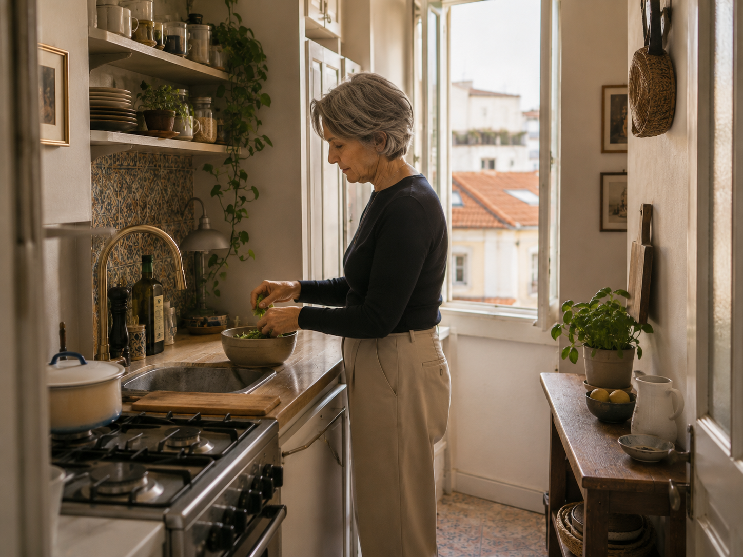 A Retired Librarian Reorganized Her Life Into 400 Square Feet in Lisbon: The Downsizing Ledger 3 librarian 3