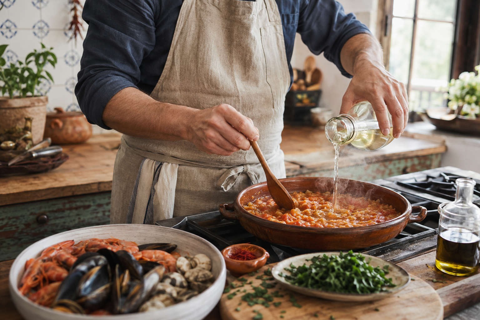 How to Make Spanish Zarzuela de Marisco: The Seafood Stew Named After an Opera House 3 marisco 4