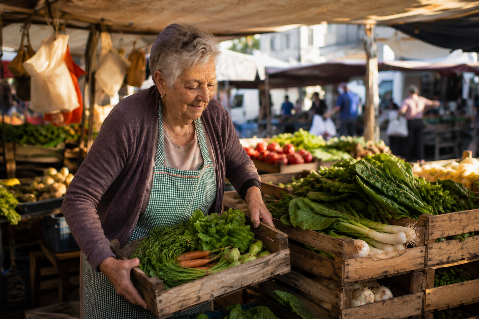 The Women Who Run Spain's Market Stalls at 75: A Working Day, Timed 5 market 1