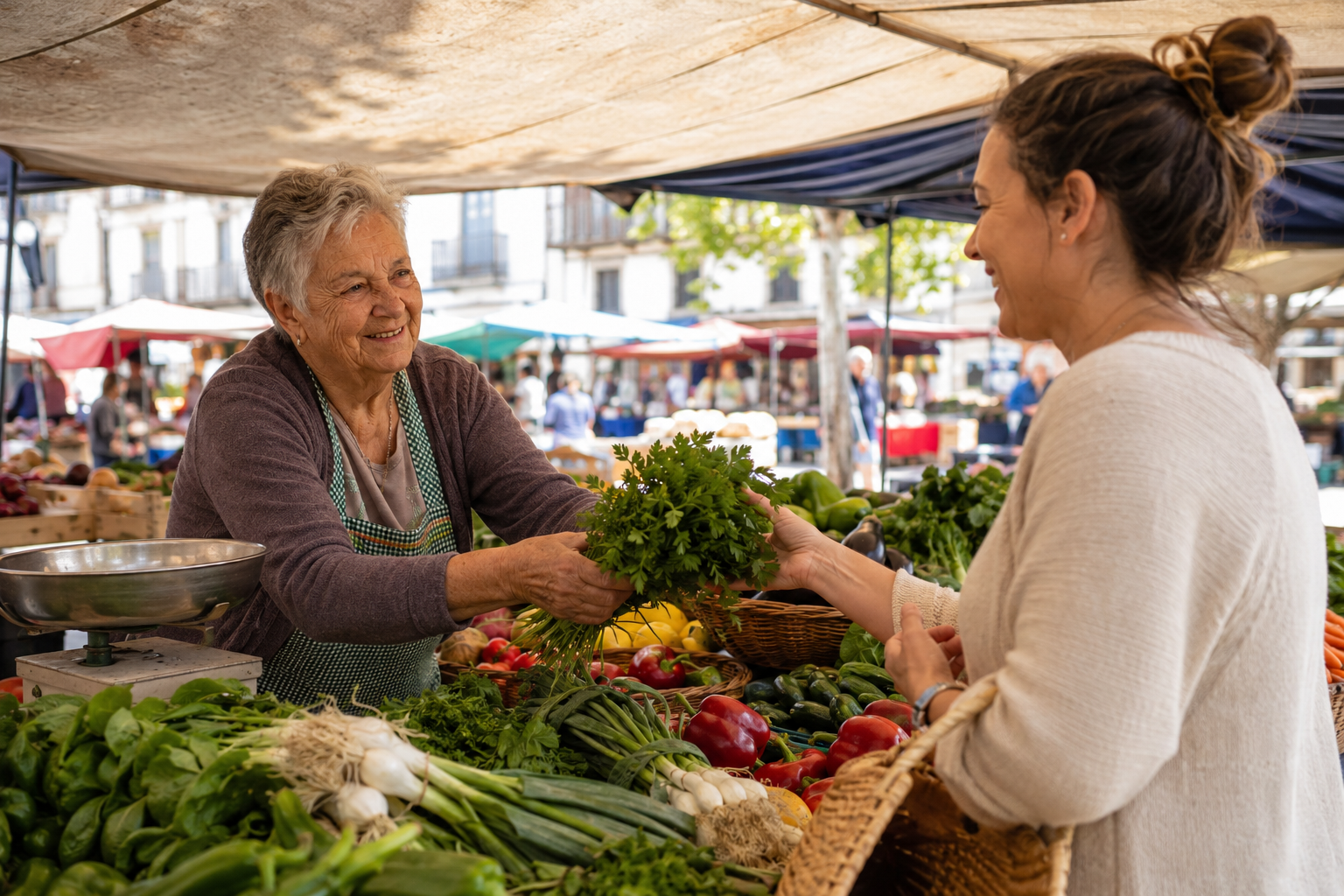 The Women Who Run Spain's Market Stalls at 75: A Working Day, Timed 4 market 4