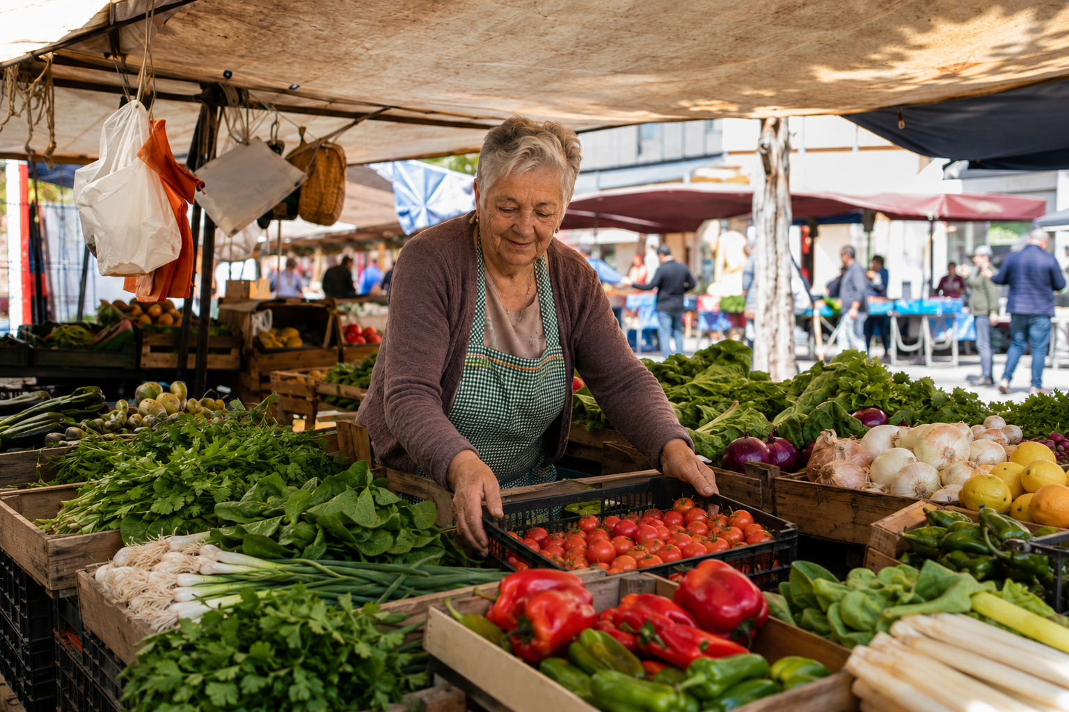 The Women Who Run Spain's Market Stalls at 75: A Working Day, Timed 3 market 5
