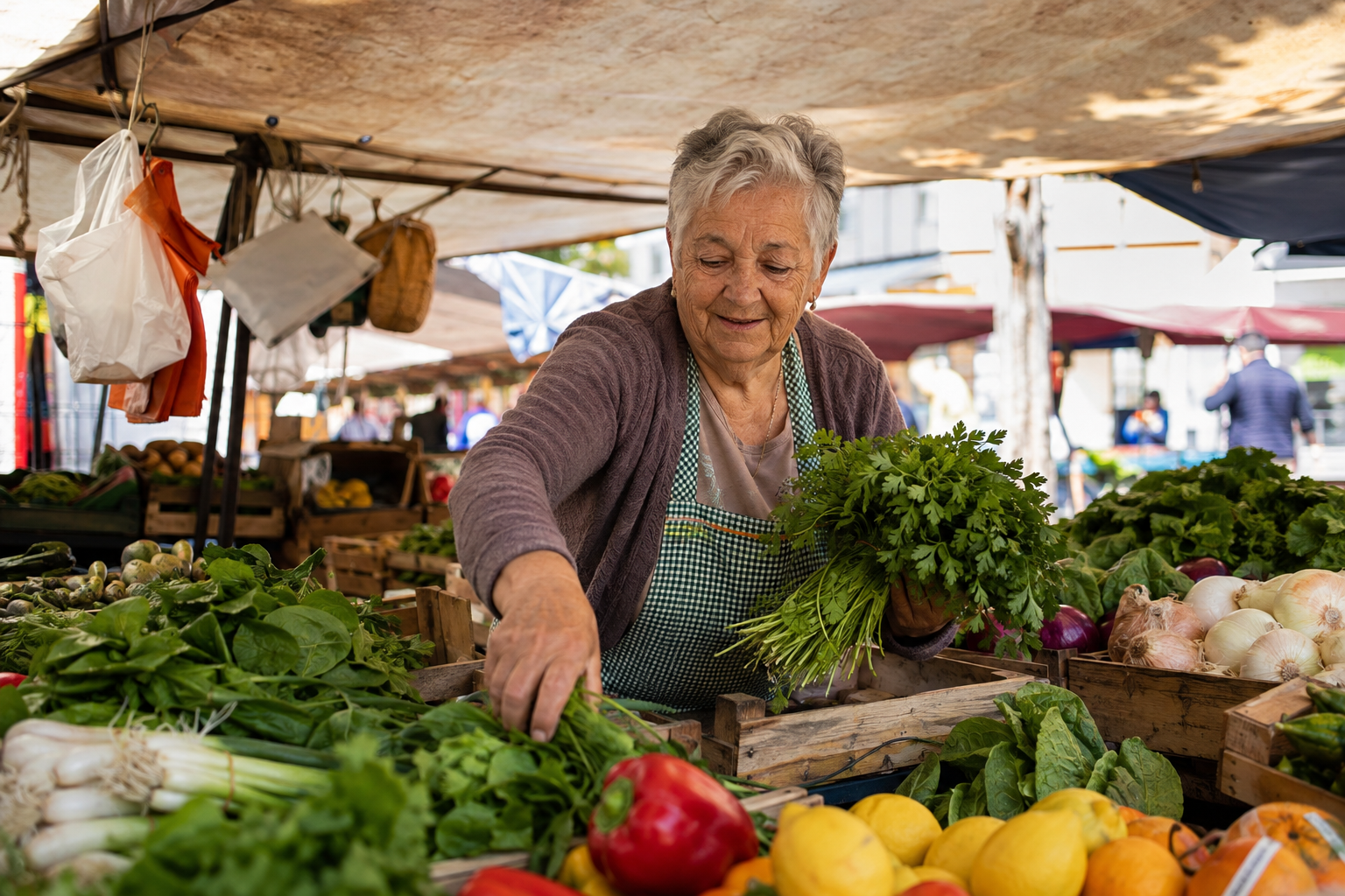 The Women Who Run Spain's Market Stalls at 75: A Working Day, Timed 2 marketing 6