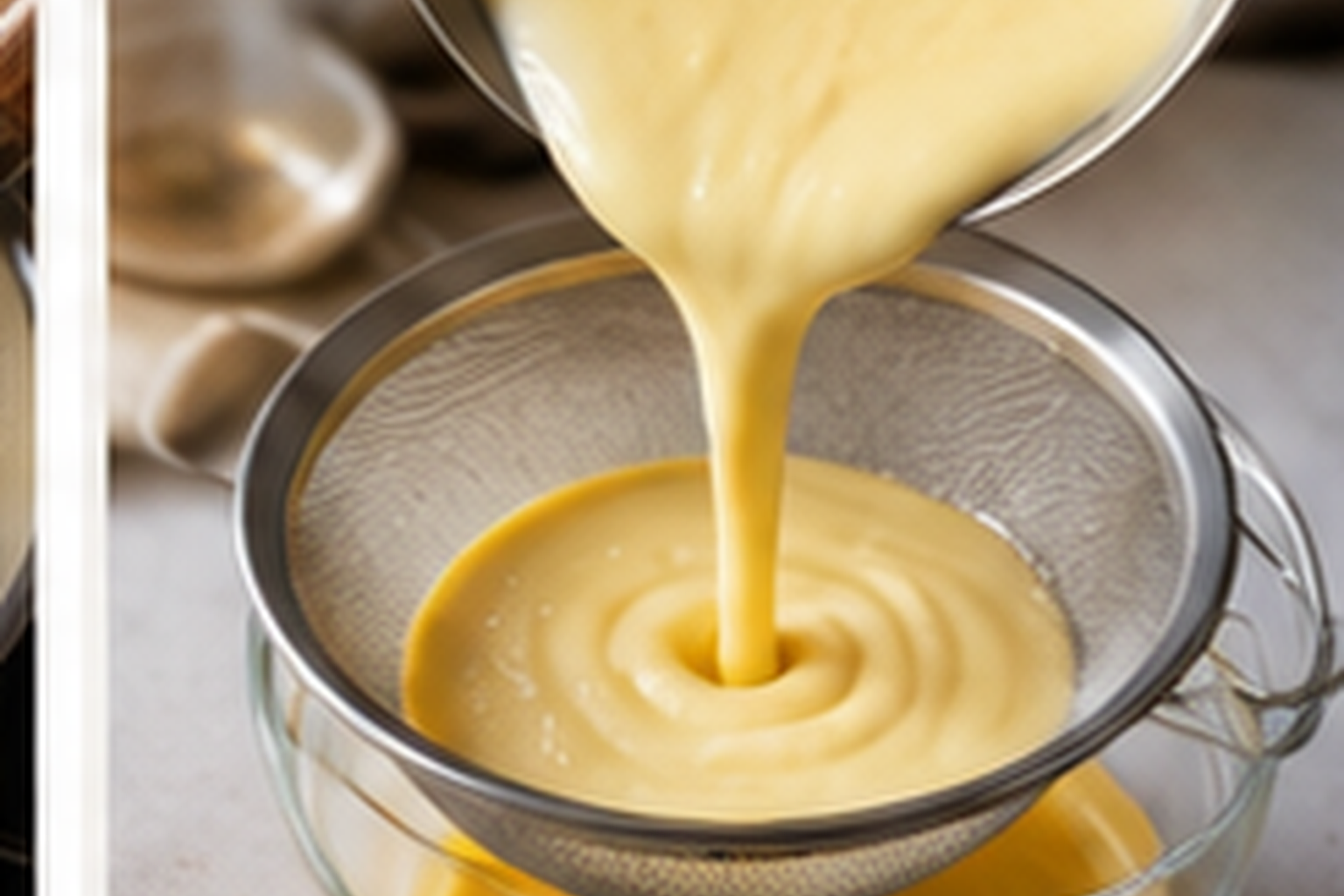 How to Make Natillas: Spain's Custard Answer to Pudding, With the Cookie on Top 6 natillas 05 strain custard
