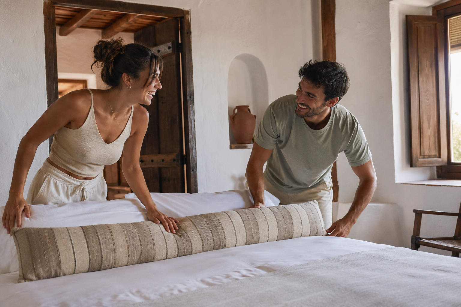 Spanish Couples Share One Long Pillow: The Almohada Matrimonial Nobody Warns You About 1 pillow 5