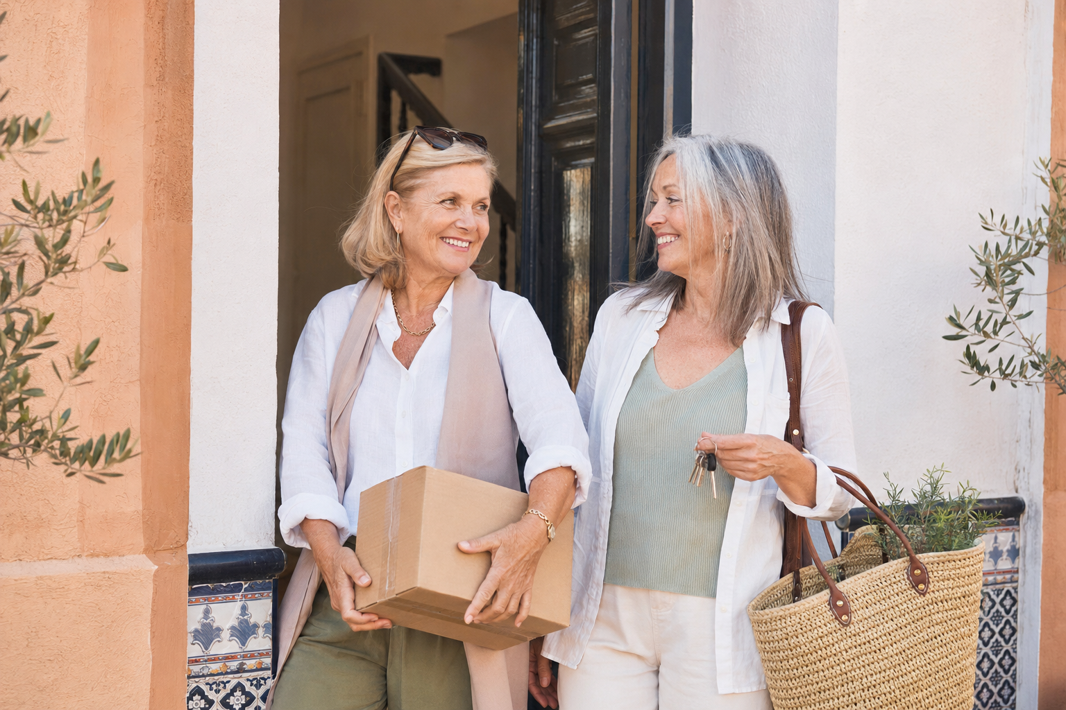 Two Sisters Retired to Spain Together: The Shared-Household Math Couples Never Run 1 sisters 1