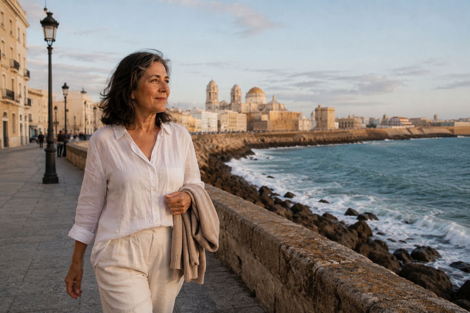 Widowed at 64, She Took the Lease in Cádiz, Spain Anyway: The First Year Alone Abroad 4 widowed 4