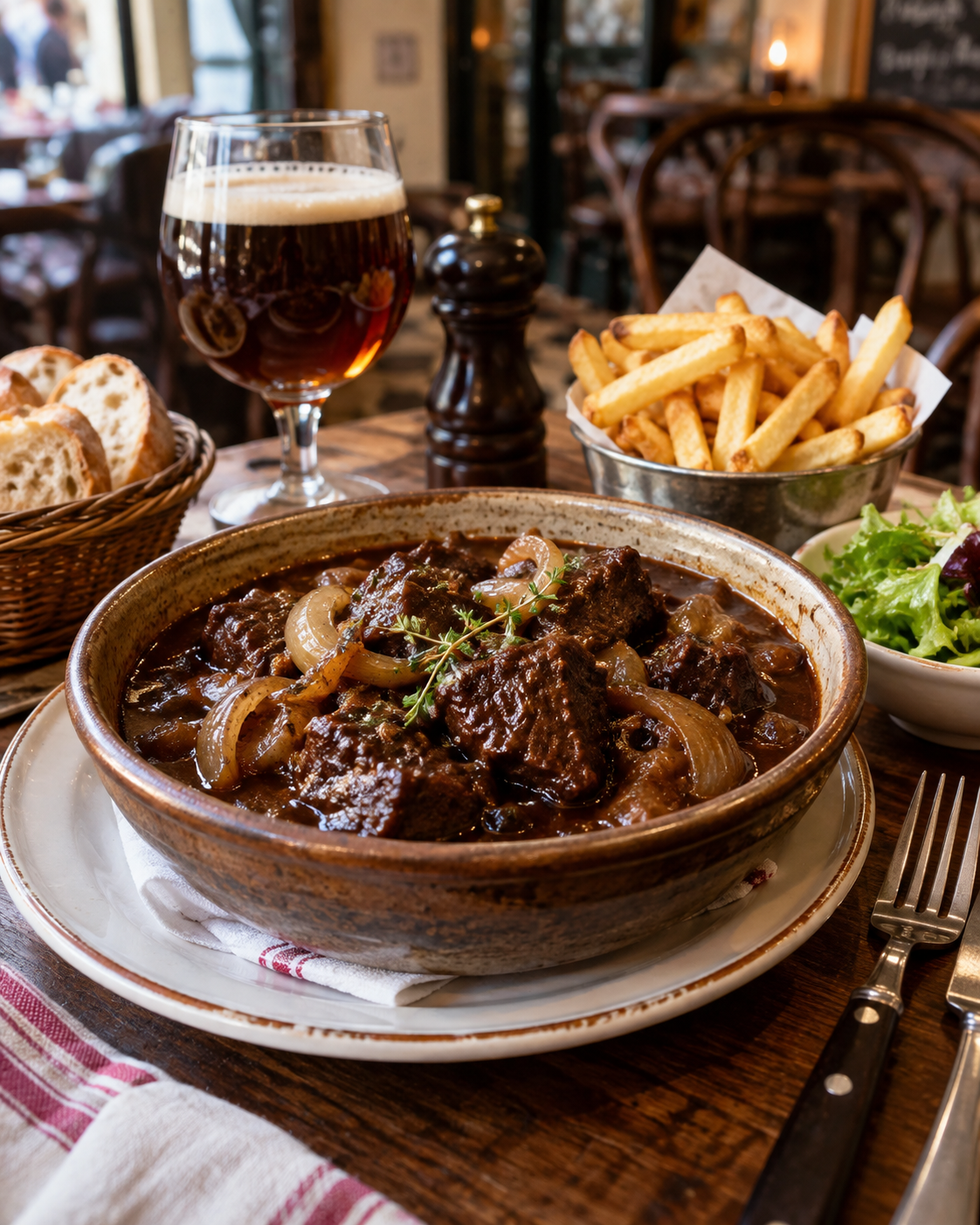 Carbonnade Is Beef Braised in Beer: Belgium's Answer to Boeuf Bourguignon 6 Carbonnade 3