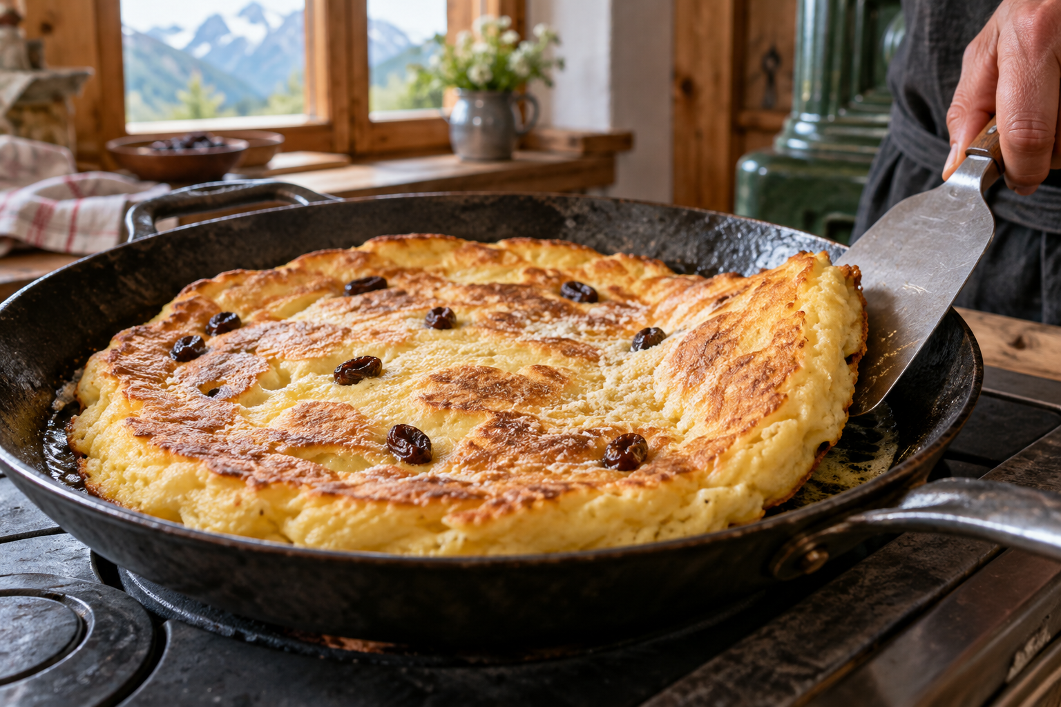 Kaiserschmarrn Is Austria's Torn Pancake With an Emperor's Name: The Dessert That's Also Dinner 1 Kaiserschmarrn 4