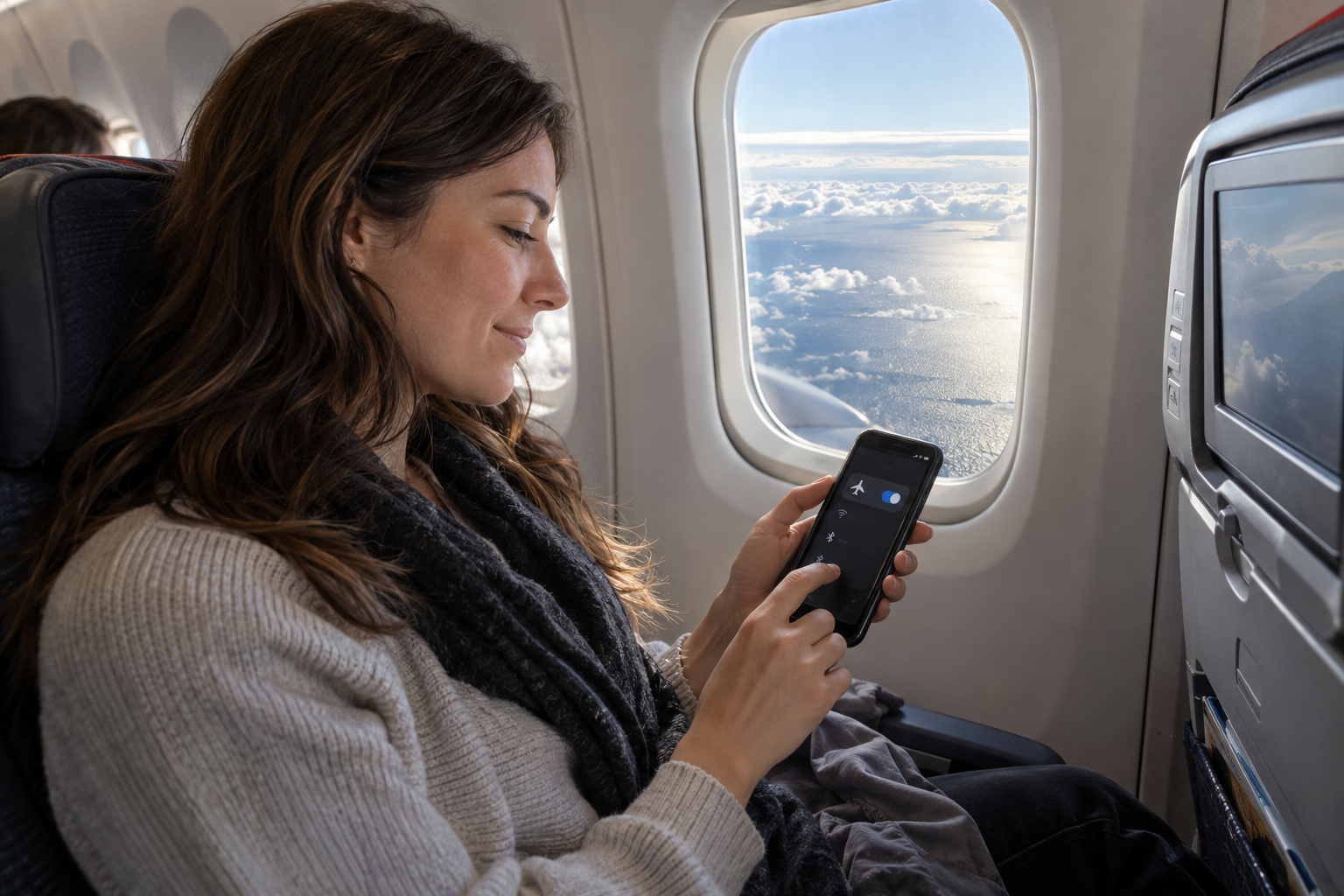 What Airplane Mode Actually Does Over the Atlantic: The Button Everyone Presses and Nobody Understands 1 airplane mode 1