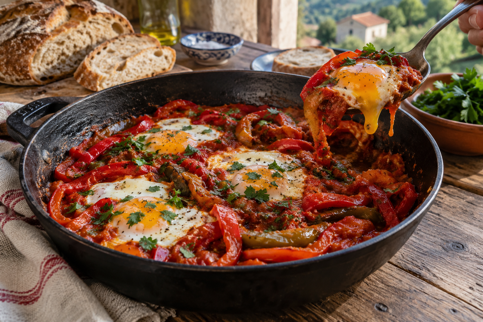 Peppers, Eggs, and One Pan: The Spanish Basque Breakfast That Works at Any Hour 3 basque 3