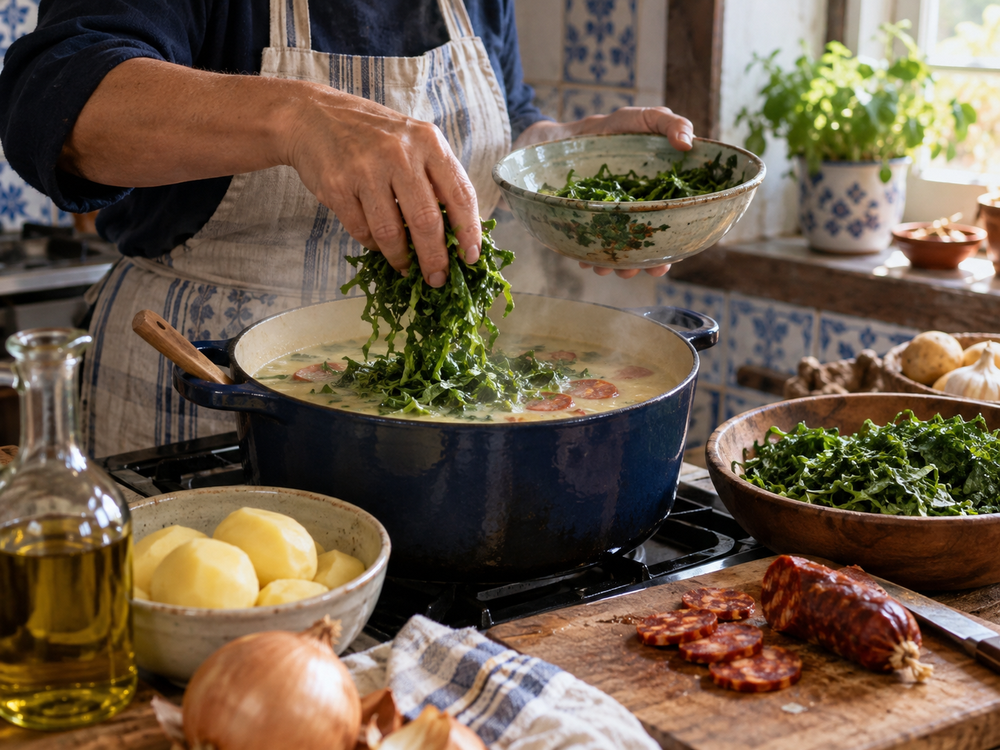 Caldo Verde Is Portugal's National Soup and It Has Four Ingredients 2 caldo 2