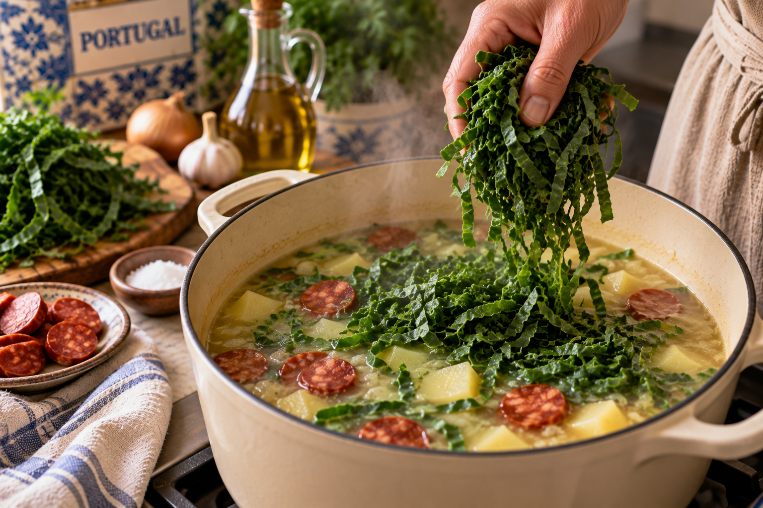Caldo Verde Is Portugal's National Soup and It Has Four Ingredients 6 caldo 6