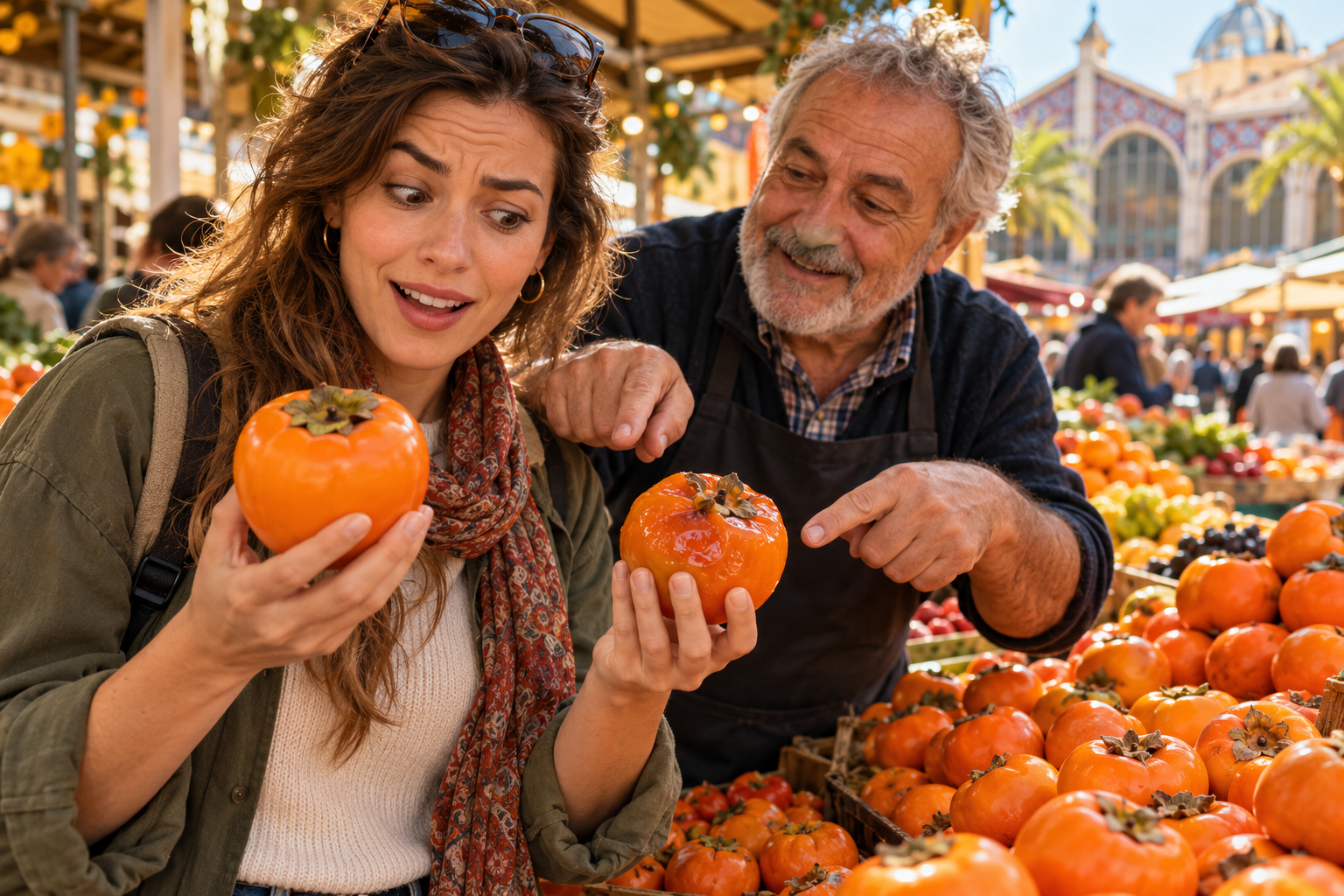 Caqui Season Confuses Everyone in Spain: The Two Kinds of Persimmon and the One Rule 1 caqui 1