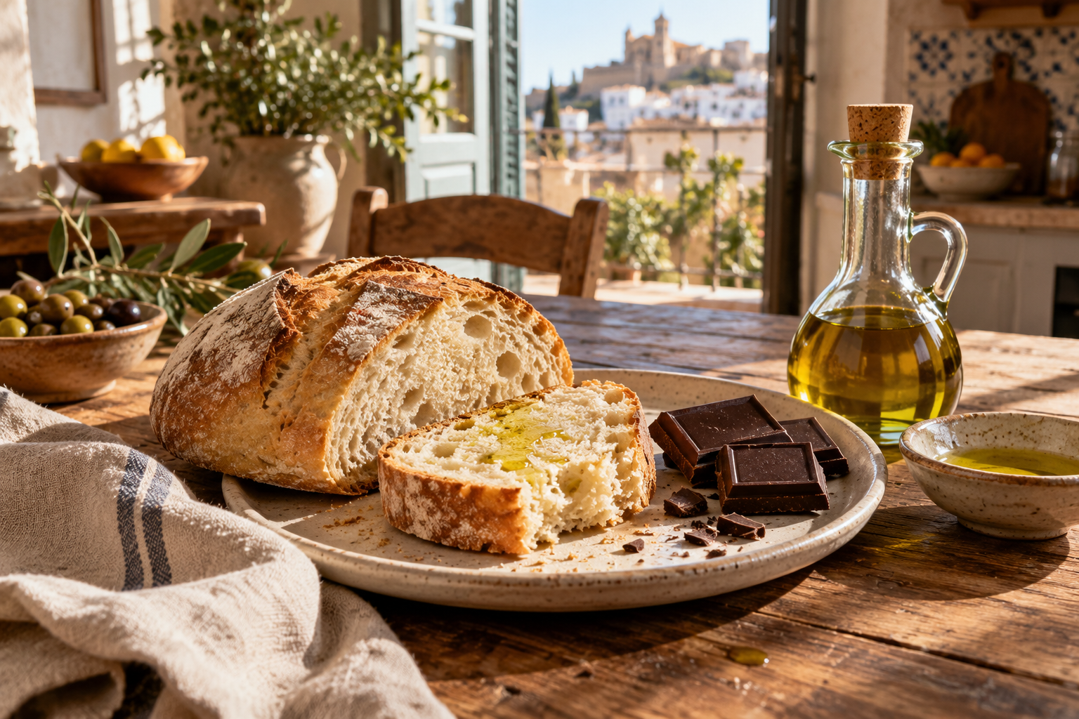 Bread, Chocolate, and Olive Oil: The Spanish Snack That Sounds Wrong and Isn't 1 chocolate 1