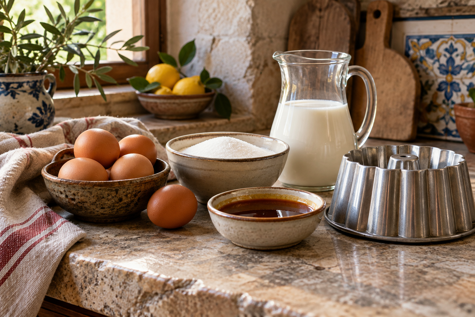 Spanish Flan Uses Three Ingredients and One Water Bath: The Dessert Restaurants Overcharge For 1 flan 1
