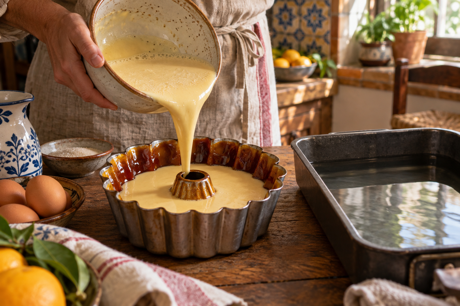 Spanish Flan Uses Three Ingredients and One Water Bath: The Dessert Restaurants Overcharge For 3 flan 3