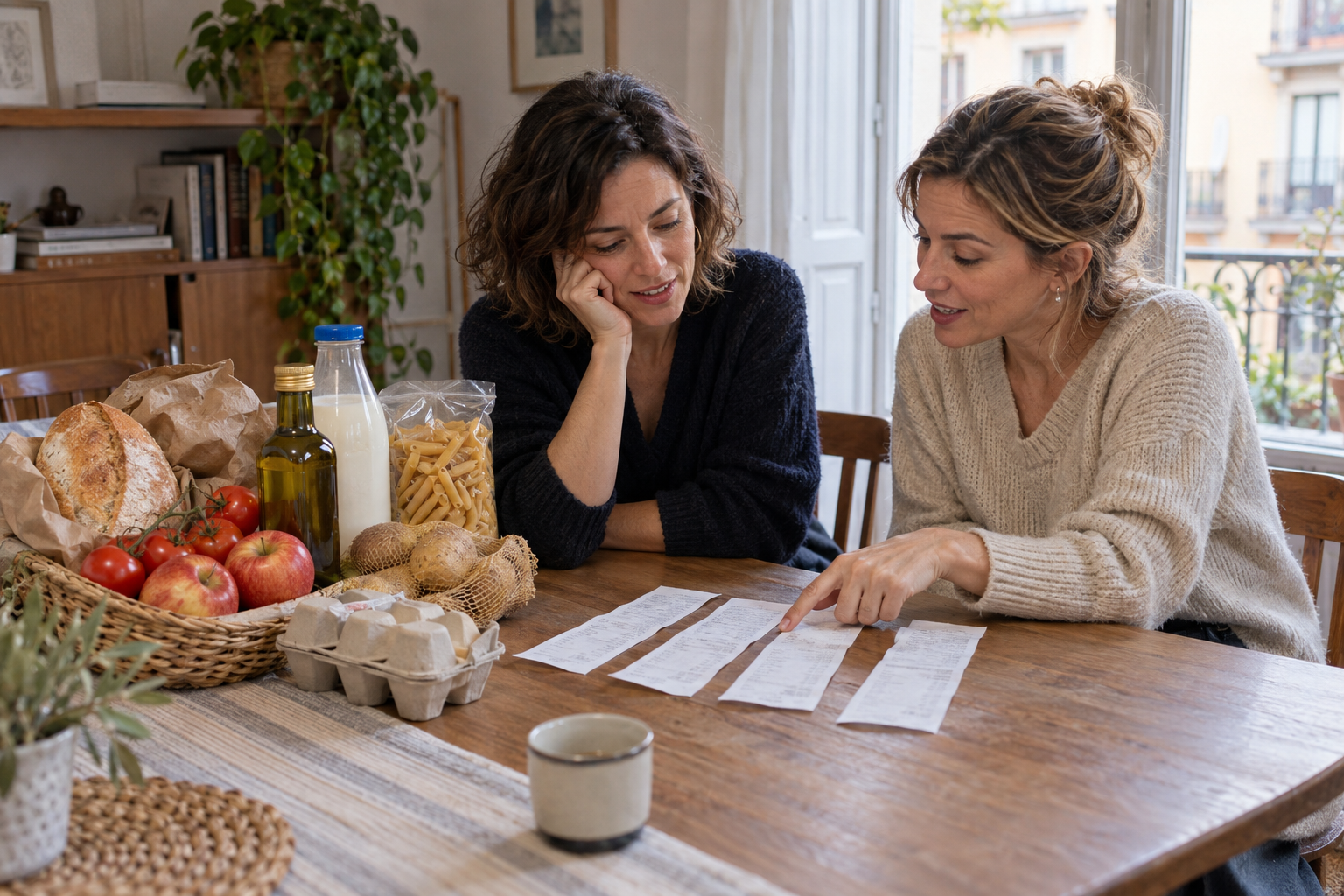 The Same 20 Groceries Priced in Madrid, Paris, Rome, and Lisbon: The Receipt Showdown 6 groceries 6