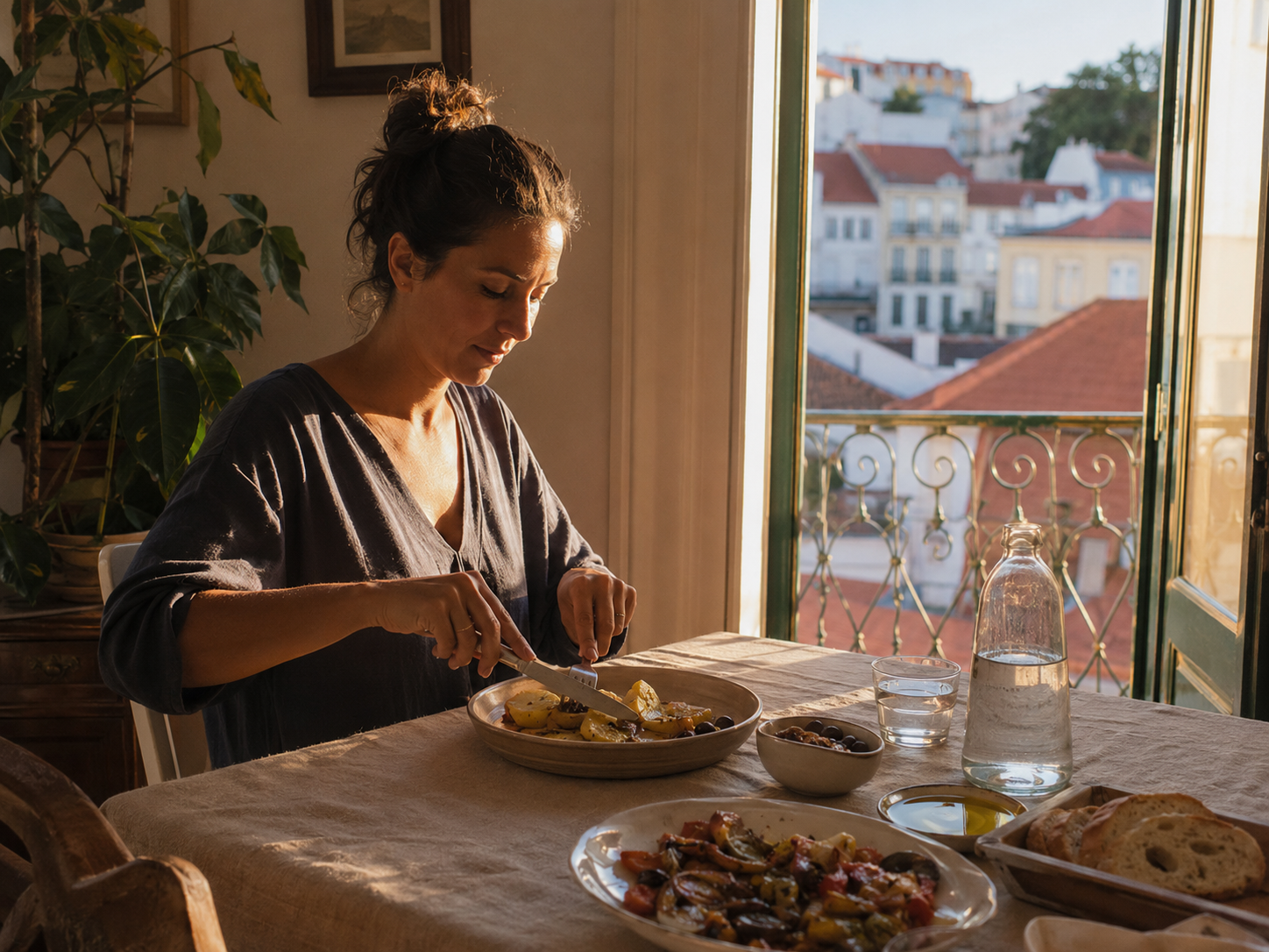 I Used a Knife and Fork on Everything for 30 Days Like Europeans Even Pizza: The Slow-Eating Effect Was Real 6 knife 7
