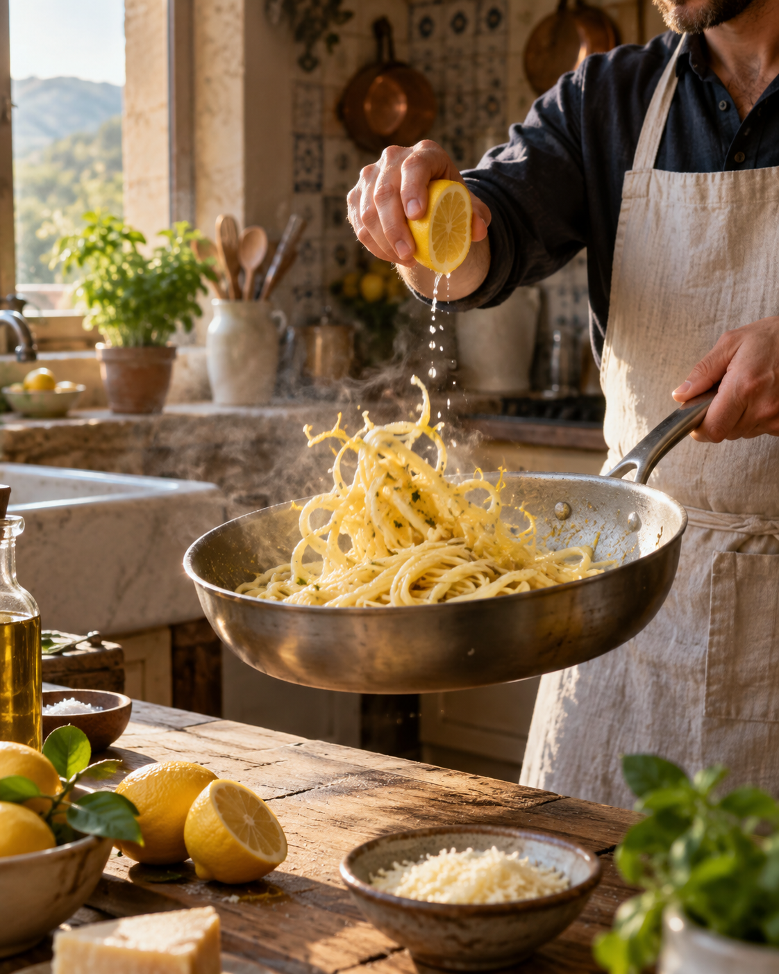Pasta al Limone Uses Three Ingredients and No Cream: Amalfi, Italy's Answer to a Tired Tuesday 4 limone 4