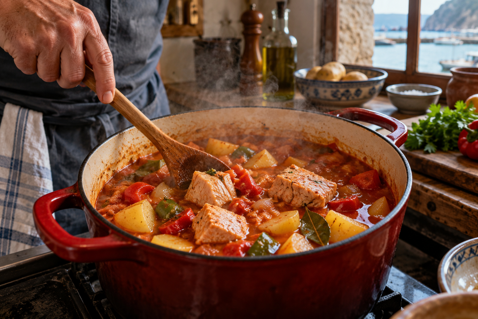 Marmitako Is the Spanish Basque Tuna Stew Fishermen Invented at Sea: The One-Pot September Classic 2 marmitako 2