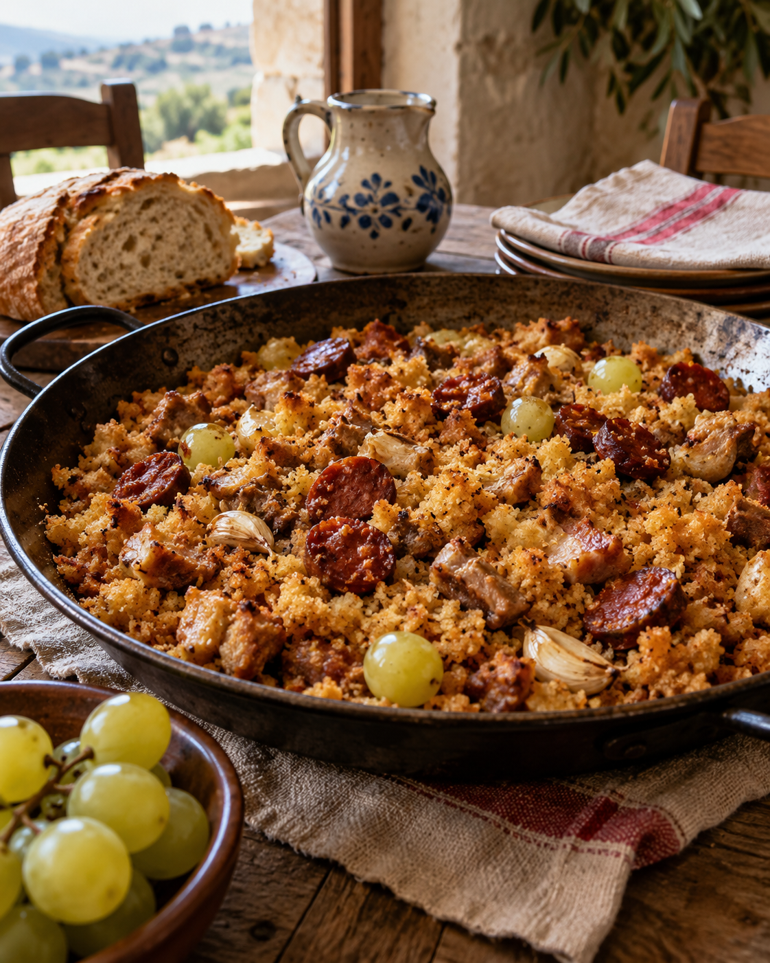 What Spanish Families Cook for a Crowd: Five Big-Pan Dishes Beyond Paella 5 migas