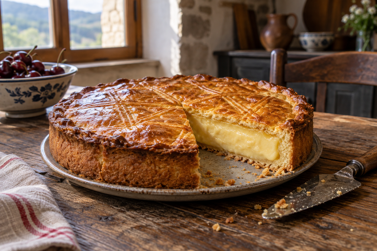 Pastel Vasco Is the Basque Cake With a Filling Rivalry: Cherry or Cream, Pick Your Side 1 pastel vasco 1