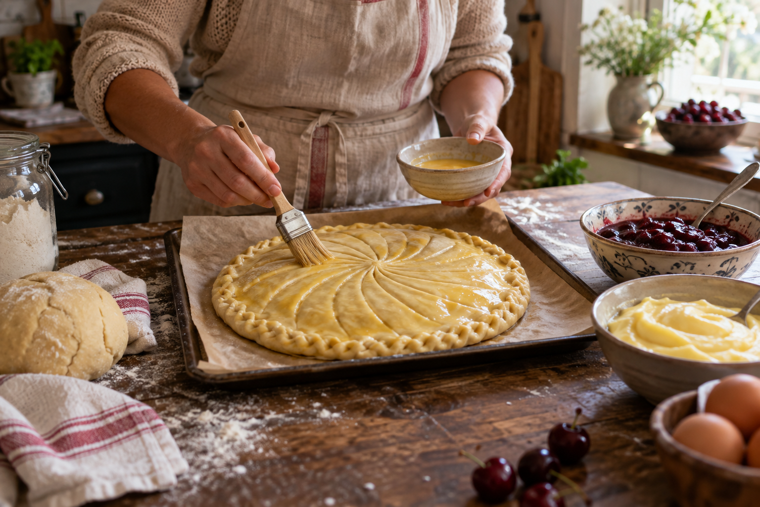 Pastel Vasco Is the Basque Cake With a Filling Rivalry: Cherry or Cream, Pick Your Side 4 pastel vasco 13