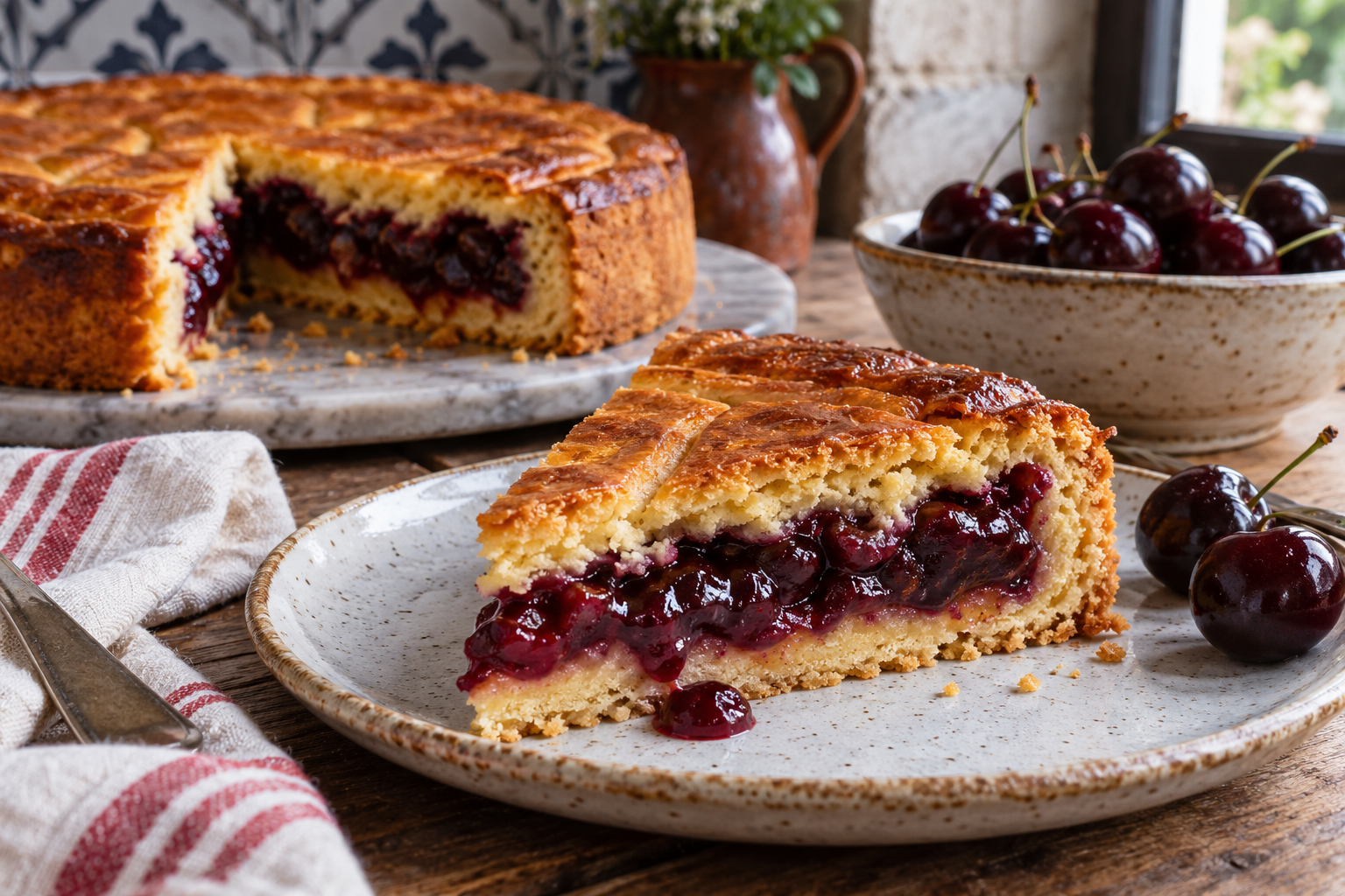 Pastel Vasco Is the Basque Cake With a Filling Rivalry: Cherry or Cream, Pick Your Side 3 pastel vasco 2 1