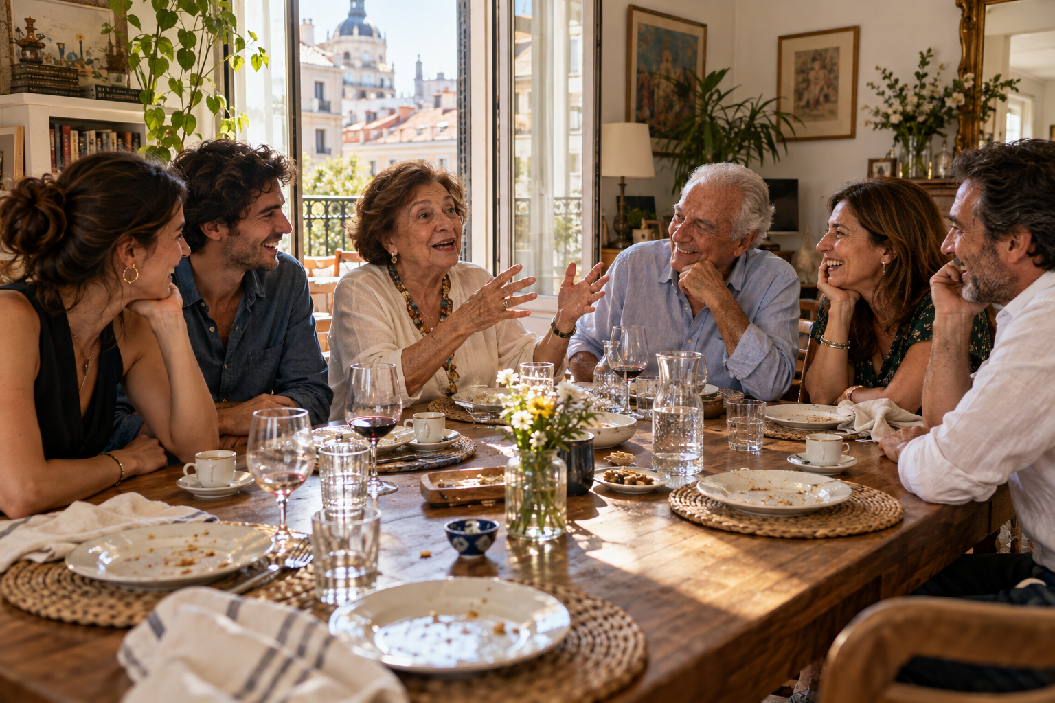 Sobremesa Is the Hour After Lunch Spain Refuses to Give Up: The Untranslatable Ritual 1 sobre 1