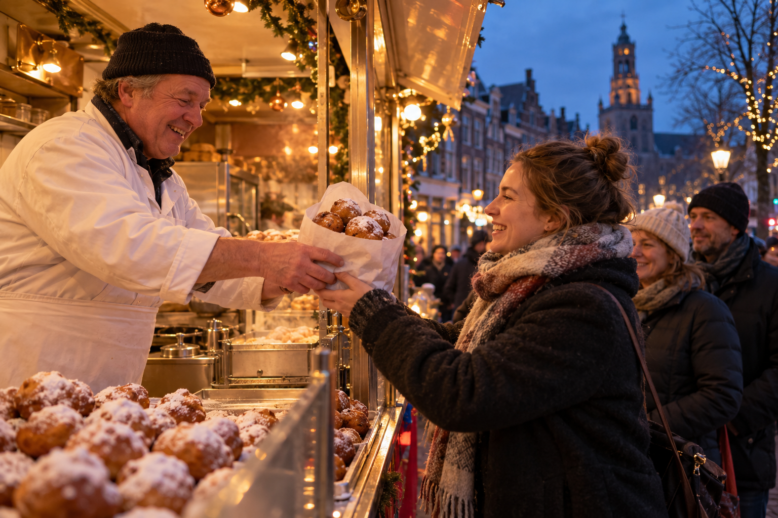 Oliebollen Are the Dutch New Year's Doughnuts Fried in the Street: The Recipe Families Make on December 31 1 Oliebollen 1