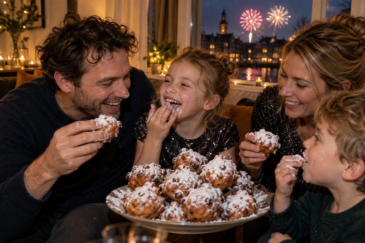 Oliebollen Are the Dutch New Year's Doughnuts Fried in the Street: The Recipe Families Make on December 31 5 Oliebollen 5
