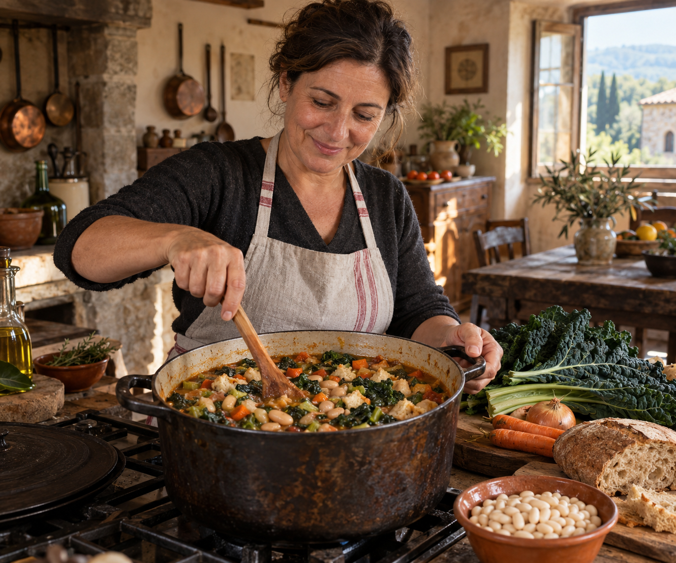 Real Zuppa Toscana Has No Cream and No Sausage: The Italian Tuscan Soup Americans Have Been Eating Wrong 1 Zuppa 2