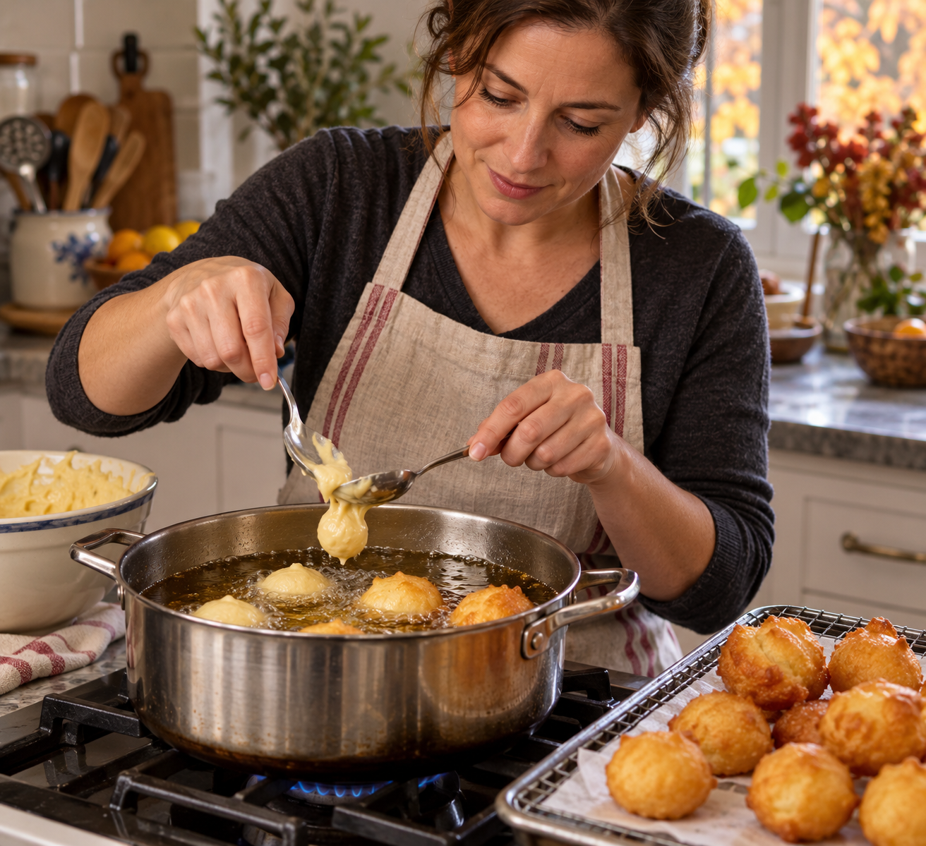 Spain Eats Saints' Bones on November 1 and Nobody Finds It Strange: Huesos de Santo and the Marzipan Behind Them 2 bunuelos 2