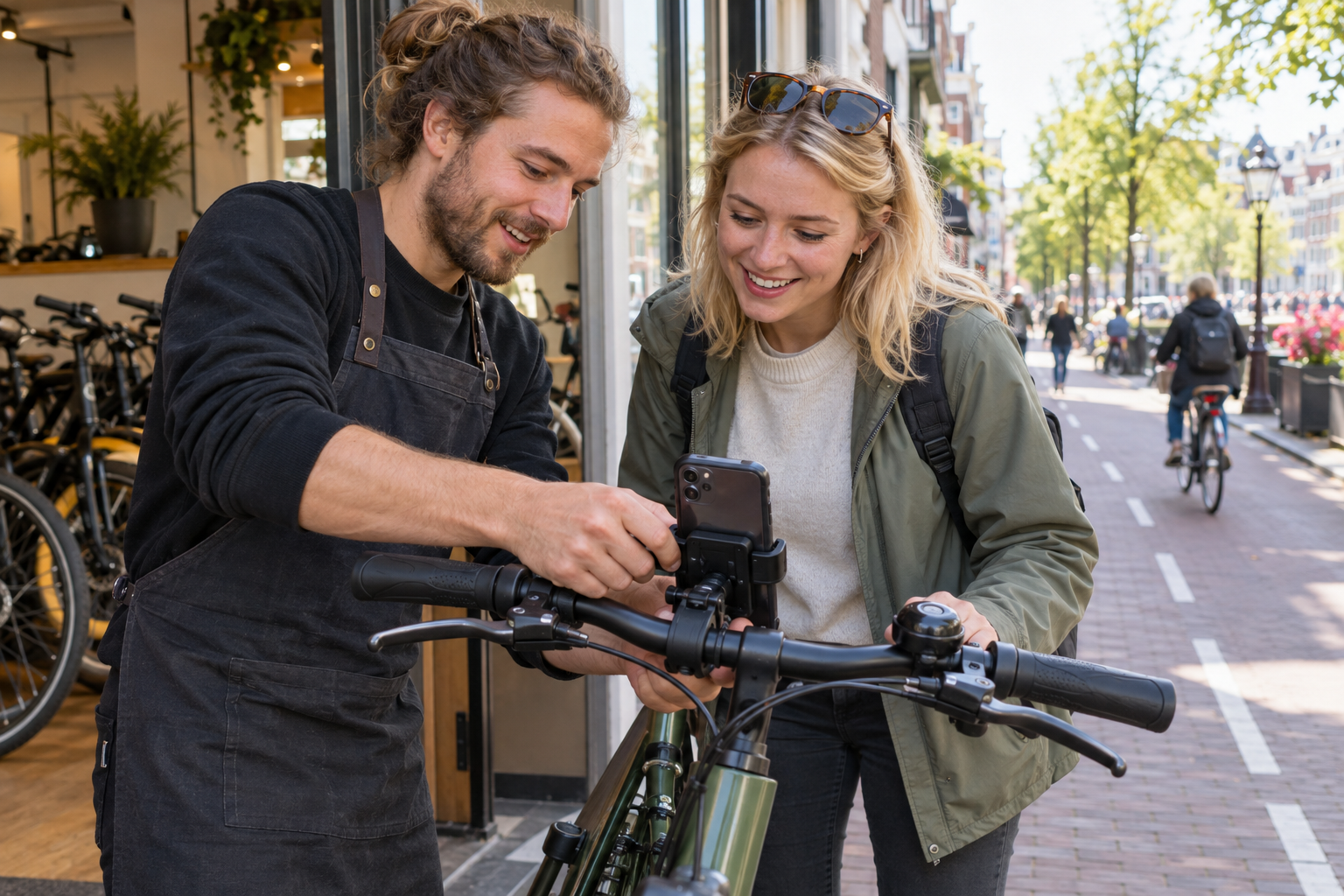 Cycling With a Phone in Your Hand Costs 170 Euros in the Netherlands: The Bike Fine Americans Get on Day One 2 cycling 2