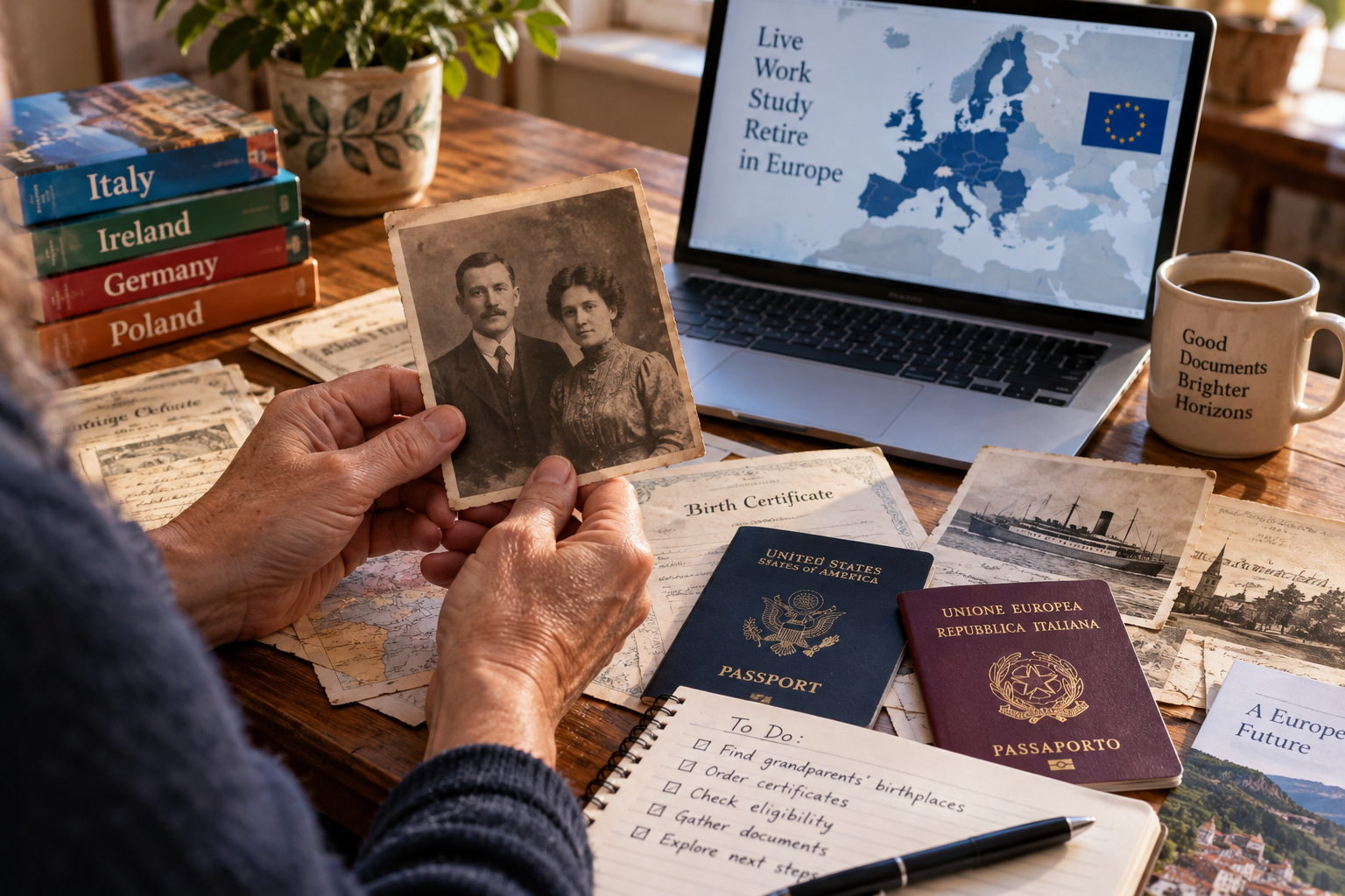 Millions of Americans Qualify for an EU Passport Through a Grandparent and Never Check: The Descent Rules, Country by Country 4 descent 4